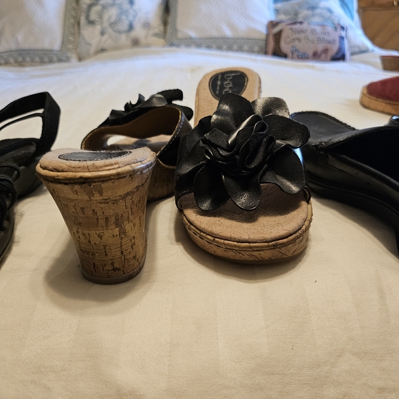 Black Women's Sandals - Picture 3 of 3